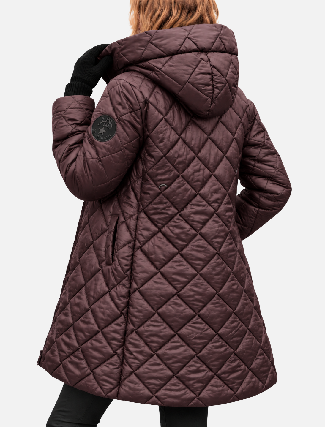 Clara Women's Diamond Quilted Long Winter Coat