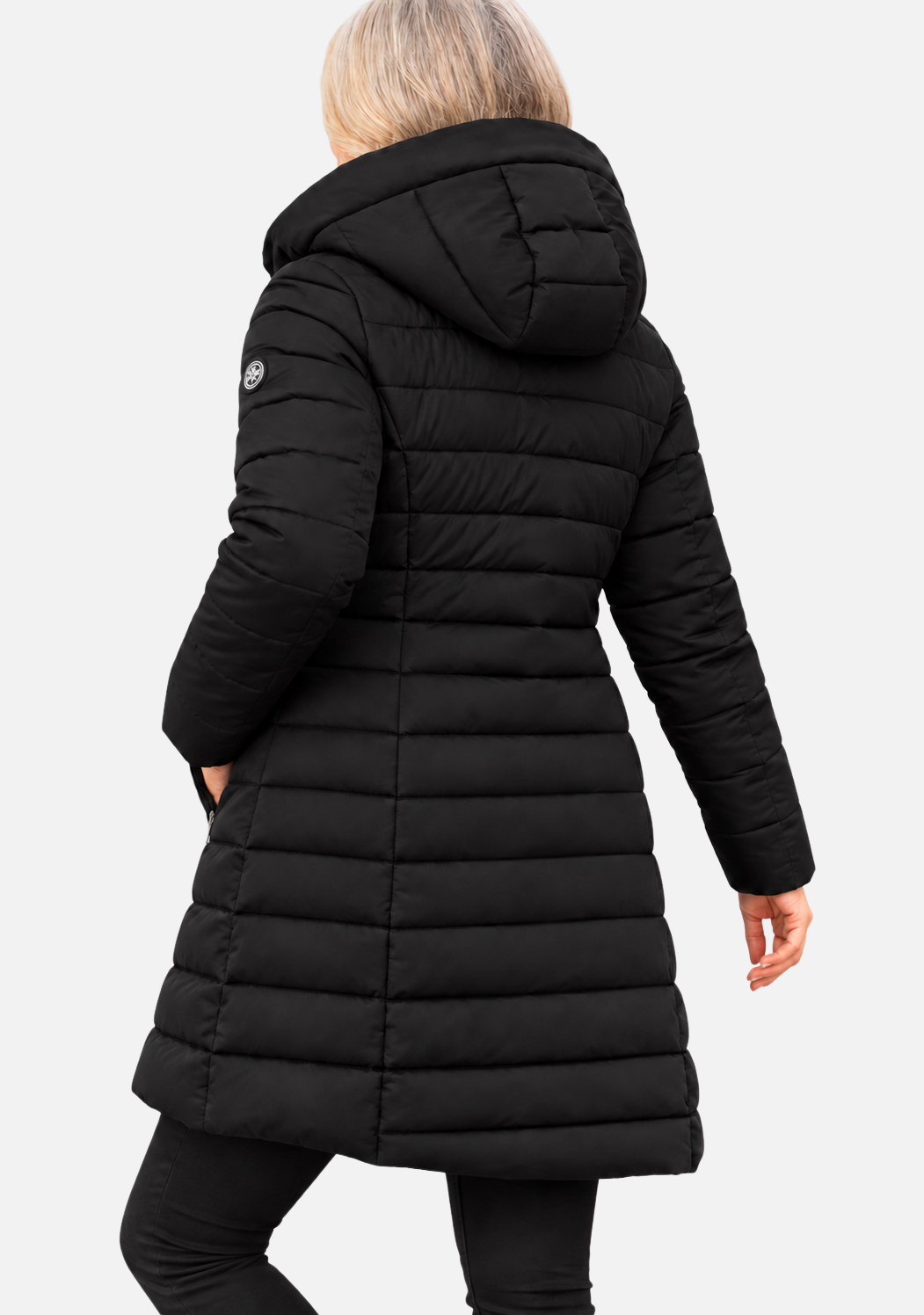 Olivia Women's Hooded Quilted Winter Puffer Coat